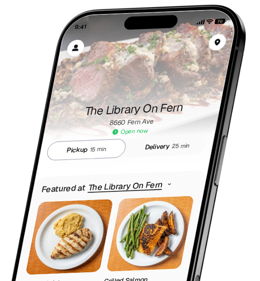The Library On Fern app preview