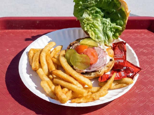 The Library Burger